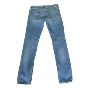 American Eagle Outfitters low rise stretch distressed slim jeans 00 thumbnail 4