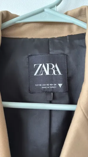 ZARA oversized tailored blazer thumbnail 6