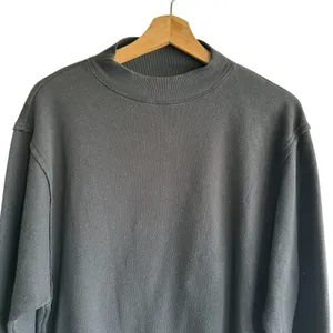 Alo Yoga Renown Sweatshirt Sz XS Heavy Weight Crew Neck Black Pullover Oversized thumbnail 5