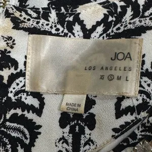 JOA Los Angeles Black White Gemstone Neckline Dress Women’s Small thumbnail 2