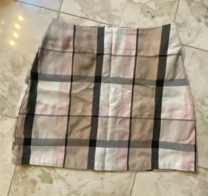 Forever 21 Pastel Plaid Mini Skirt thumbnail 1