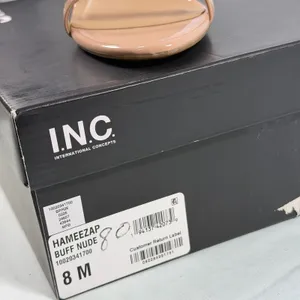 INC International‎ Concepts Size-8M Women's Hameeza Dress Sandals Nude Beige thumbnail 3
