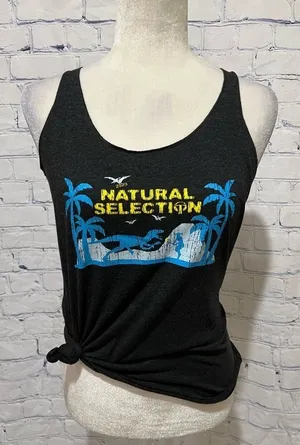 Next Level Natural Selection Sleeveless Tank Top Size Medium thumbnail 1