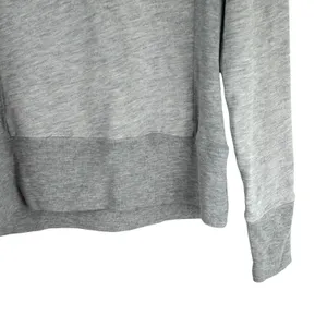 Madewell Hometeam Crewneck Sweater Size S Gray Colorblock Pullover‎ Knit Cotton thumbnail 6