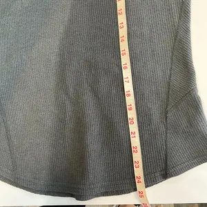 Kuhl Womens Grey Waffle Knit Cowl Neck Long Sleeve Petra turtleneck small thumbnail 11