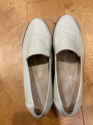 Vionic Kensley patent leather loafers cream sz 8.5 thumbnail 5