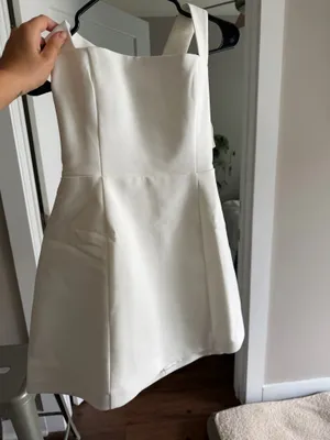 White Halter Showpo Dress thumbnail 2