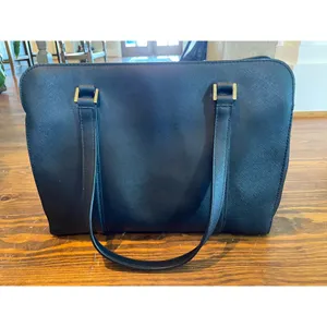 Kate Spade Newbury Lane Miles Black Saffiano Leather Tote Shoulder Bag thumbnail 4