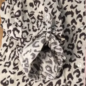 Victoria's Secret Animal Print Pajama Gown 3/4” or Long Sleeves Size Large thumbnail 5