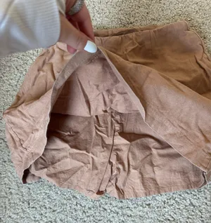 Abercrombie & Fitch Mini Tan Skirt thumbnail 5