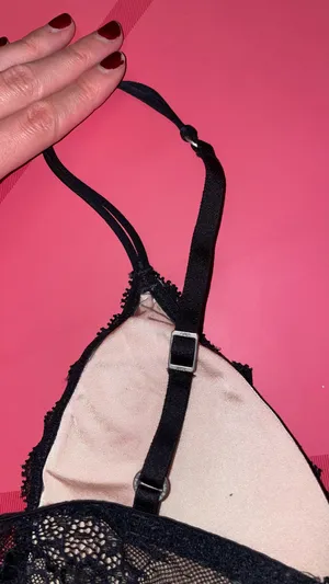 Abercrombie Black Lace Bralette XS thumbnail 5