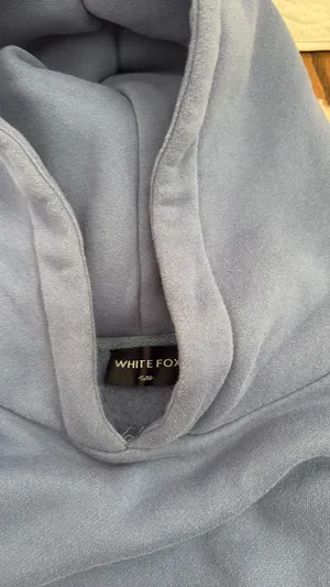 White Fox Boutique Hoodie blue thumbnail 3