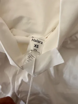 Halara XS Long White High-Waisted Athletic Shorts XS Long With Tags thumbnail 4