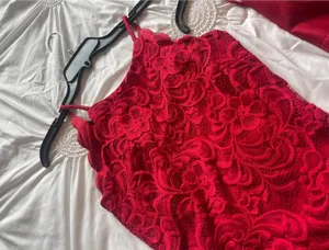 Red Lace Dress thumbnail 2