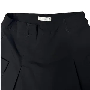 Active USA Black Pleated Cargo Skort M Y2K Schoolcore Dark Academia Utility thumbnail 8