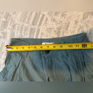 Madewell Olive Wide-Leg Pants thumbnail 6