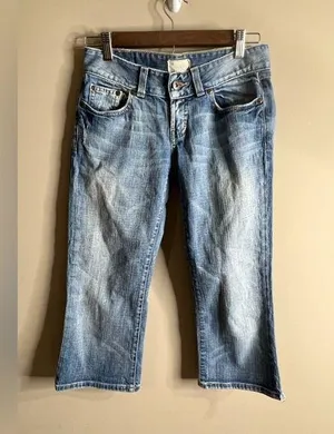 BKE cropped jeans size 26 thumbnail 1