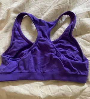 Purple Sports Bra Size XL thumbnail 2