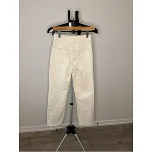 Easy Clothes “Solange” Cream Straight Leg Jeans – Size 34 / XS thumbnail 5
