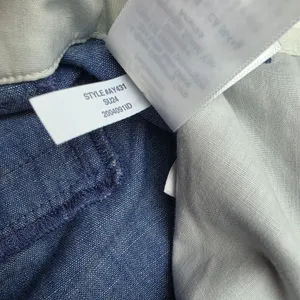 J. Crew Womens 5 Inch Classic Chambray Shorts‎ Blue Cotton AY431 Size 6 thumbnail 7