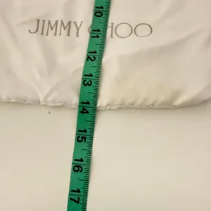 Jimmy Choo Drawstring Cover Dust Bag 14" L x 10"‎ W Travel Luxury Designer thumbnail 4