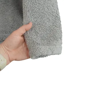 Patagonia Los Gatos 1/4 Zip Fleece‎ Pullover Light Grey Women's Cozy Athleisure thumbnail 5