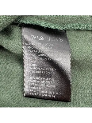 Urban Outfitters Green Short Sleeve Midi Dress XSP thumbnail 4