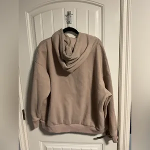 Tan Oversized Relaxed Hoodie Size L thumbnail 4