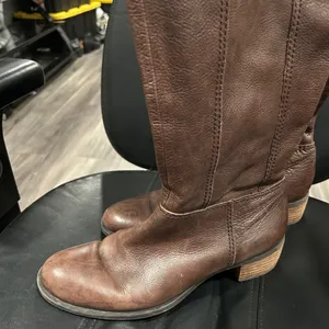 Nine West Brown Heeled Boots thumbnail 1