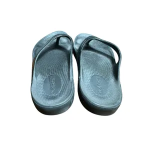 Oofos OOlala Luxe Flip Flop Thong Recovery Sandal Women's‎ Size 8 Black #S54-6 thumbnail 5