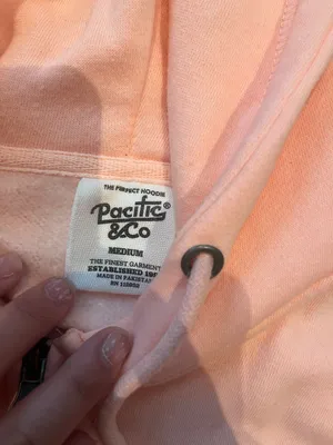 Pacific&Co Newport Beach California pink zip up thumbnail 3