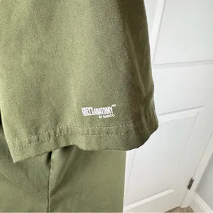 Grey’s Anatomy Active Olive Green Stretch Scrub Top Women’s Medium Workwear thumbnail 5