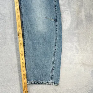 Levi's Cinch Barrel Women's Jeans 29 Light Wash Blue High Rise Wide Leg Relaxed thumbnail 10