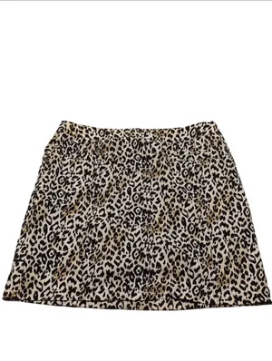 Zenergy By Chicos Cheetah Print Golf Skort Size 0.5 (S/6) thumbnail 5