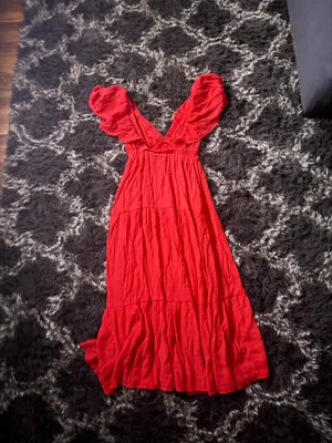 Red willow and heart sundress Size M thumbnail 3