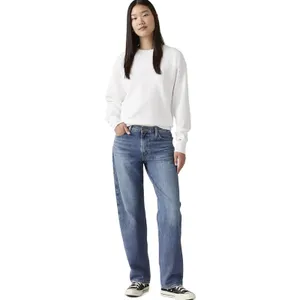 NWT Levi's Women's‎ '94 Baggy Jeans Worn Memory Mid Rise Straight Leg 25x31 thumbnail 4