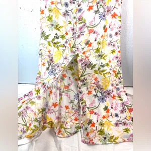 Fashion Magazine Floral Maxi Dress - Multicolor thumbnail 7