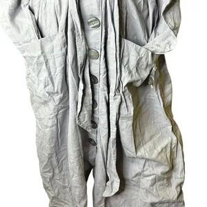 NEW Free People Meet Me In Montauk Duster Jacket Lavender Trench Dress Belted thumbnail 6