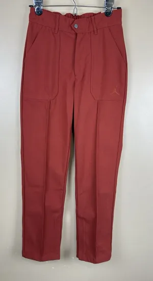 NIKE Jordan Woven Pants Women’s Terracotta Ankle Zip NWT FN5446-615 Size XS thumbnail 1