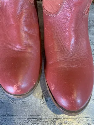 Array Cowboy Boots Embroidered Size 7 Red thumbnail 3