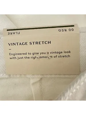 Universal Thread NWT High-Rise Flare White Denim Jeans Size 00 thumbnail 9