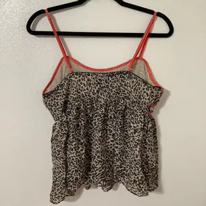 Secret Treasures Y2K Cheetah Print‎ Camisole Large 2000s Bratzcore Funky Feminine Beach Summer thumbnail 2