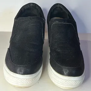 Wanted by Fashion Footwear size 7.5 Trendy Wedge Slip On Sneakers thumbnail 2