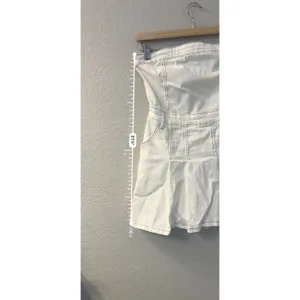 day + moon Denim White Mini Dress; Excellent Condition; Sz m thumbnail 4