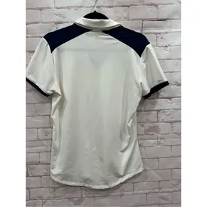 Adidas women's white‎ polo shirt size medium thumbnail 6