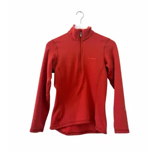 Patagonia R1 Quarter Zip Pullover Grid Fleece Red Women’s XS thumbnail 5