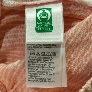 NWT J Crew Linen Blend Pants Striped Pull On Lightweight Crop Beach Summer 8 thumbnail 4