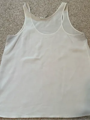 Frenchi Tank Top White Size XS thumbnail 4