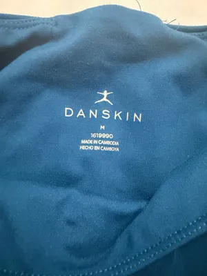 Danskin medium turquoise leggings  thumbnail 2