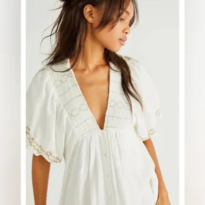 Free People Samantha Shirtdress thumbnail 5